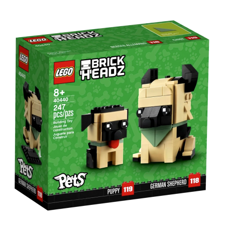 LEGO BrickHeadz 40440 Owczarek niemiecki